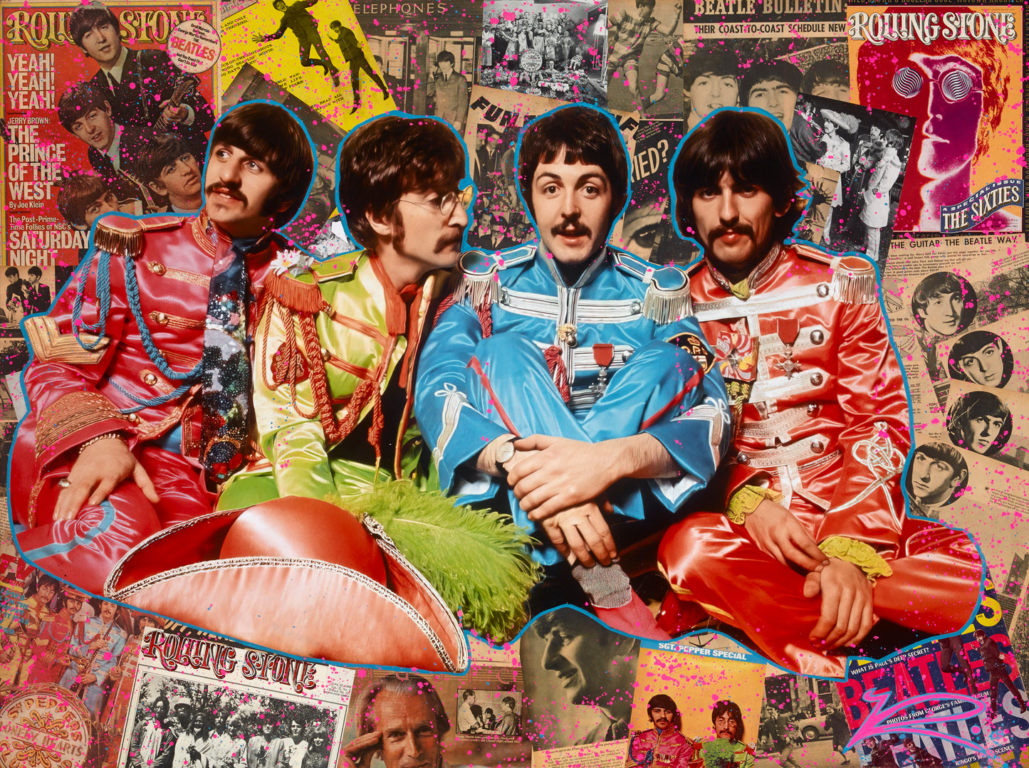 “Sergeant Peppers, lonely hearts, club band.”